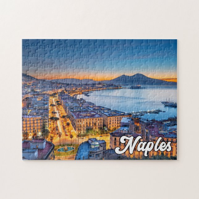 Puzzle Naples, Italie (Horizontal)