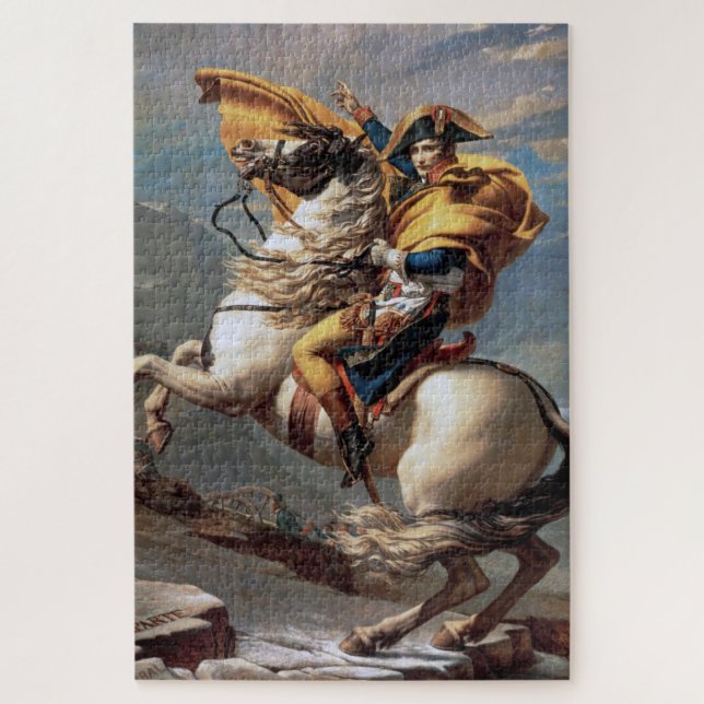 Puzzle Napoléon Traversant les Alpes, Jacques-Louis David (Vertical)