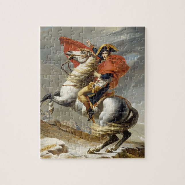Puzzle Napoléon Traverser les Alpes par Jacques Louis Dav (Vertical)