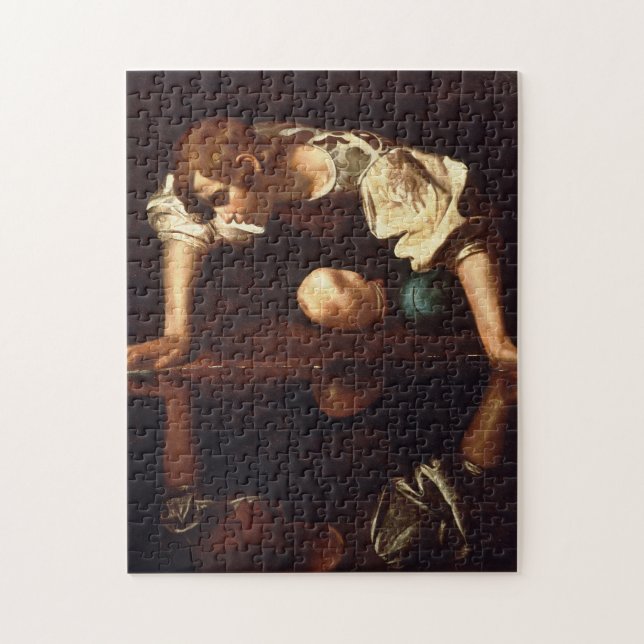 Puzzle Narcissus de Michelangelo Merisi da Caravaggio (Vertical)