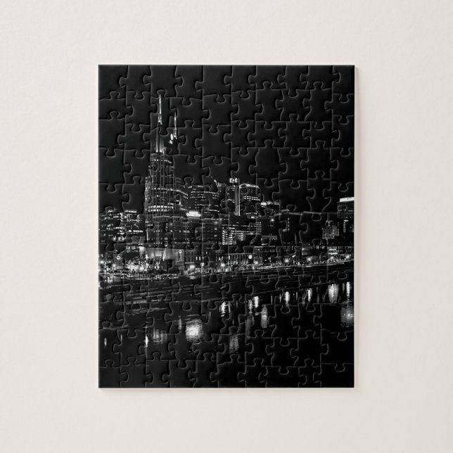Puzzle Nashville la nuit (Vertical)
