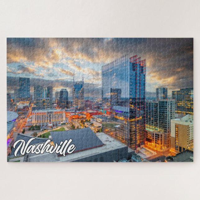 Puzzle Nashville, Tennessee, États-Unis (Horizontal)