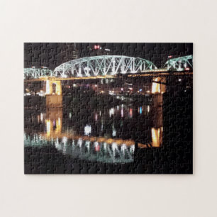 Puzzle Nashville, TN - pont piétonnier de rue de Shelby
