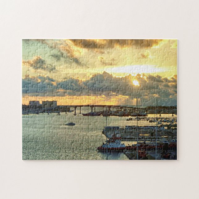 Puzzle Nassau au lever de soleil (Horizontal)