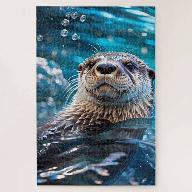 Puzzle Natation en Otter (Vertical)