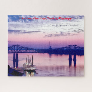 Puzzle Natchez Mississippi Riverboat.