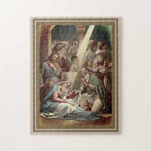Puzzle Nativité avec les sages