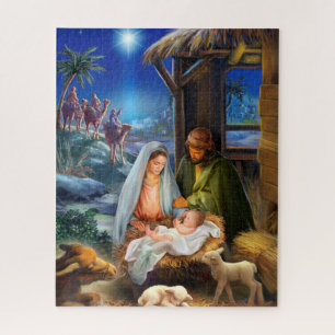 Puzzle Nativité de la nuit