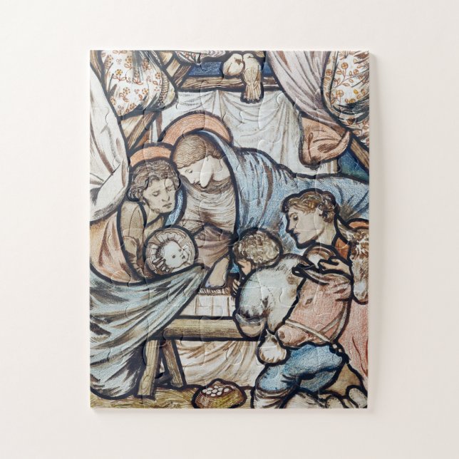 Puzzle Nativité Jésus Naissance Vintage Noël (Vertical)