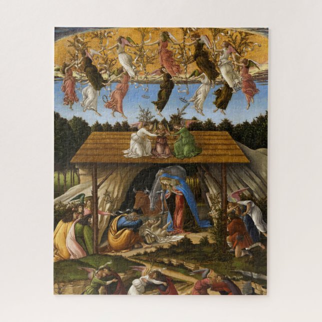 Puzzle Nativité mystique, 1500 par Sandro Botticelli (Vertical)