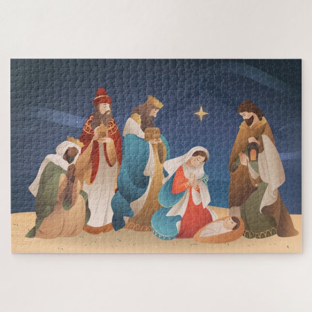 Puzzle Nativité Noël (Horizontal)