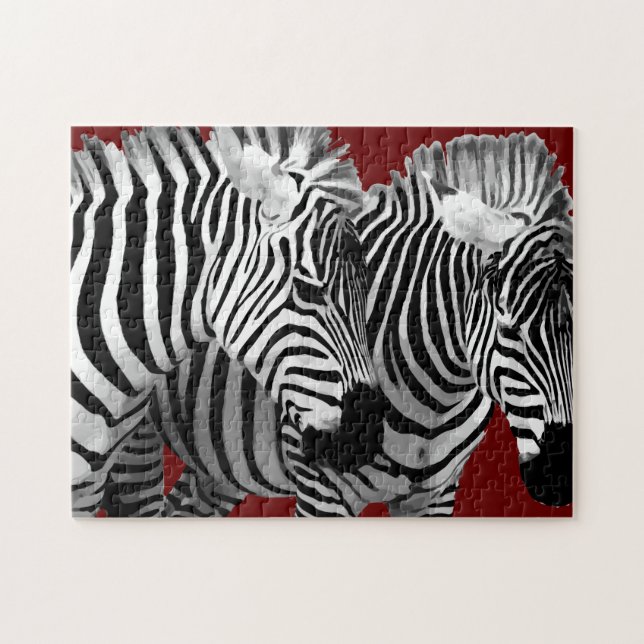Puzzle Nature cool Faune Zebra Stripes (Horizontal)