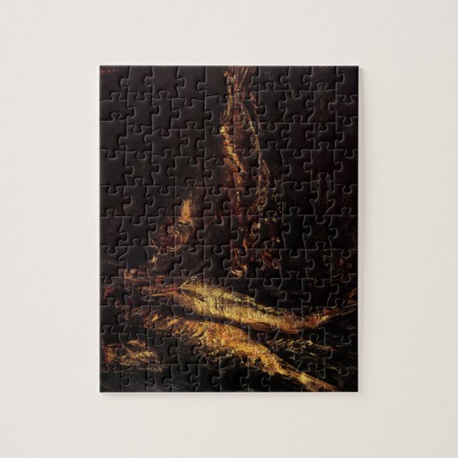 Puzzle Nature morte avec Bloaters par Vincent van Gogh (Vertical)