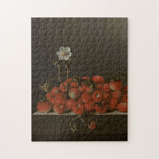 Puzzle Nature morte avec fraises sauvages - Art