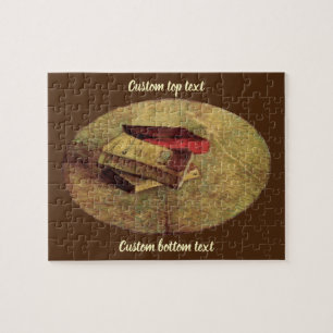 Puzzle Nature morte avec trois livres par Vincent van Gog