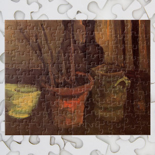 Puzzle Nature morte Pinceaux dans un pot par Vincent van 