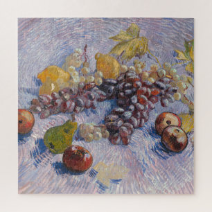 Puzzle Nature morte Van Gogh Raisins et Pommes Impression