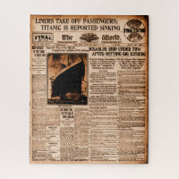 Naufrage du Titanic Actualités Mondiales 1912