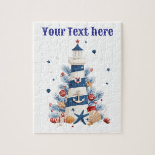 Puzzle-Nautical Christmas Jigsaw Puzzle