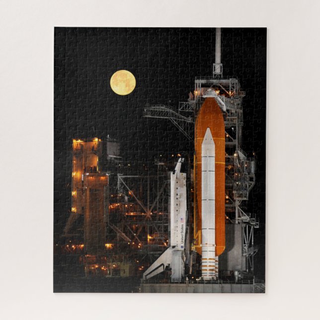 Puzzle navette pleine lune (Vertical)