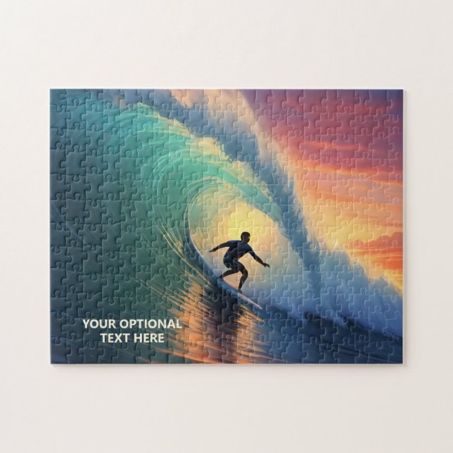 Puzzle Navigation de texte personnalisée (Horizontal)