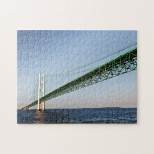 Puzzle Naviguer sous le pont Mackinac