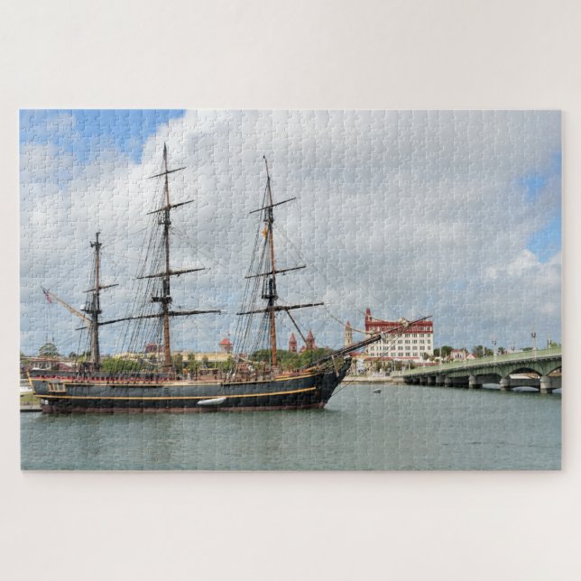 Puzzle navire à voile HMS Bounty (Horizontal)