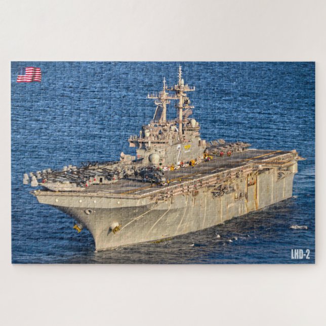 Puzzle NAVIRE D'ASSAUT AMPHIBIEUX - LHD 2 (20 x 30 POUCES (Horizontal)