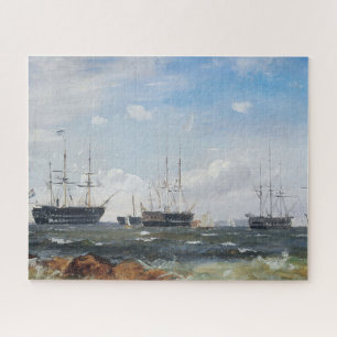 Puzzle Navire de guerre de Göteborg 1861