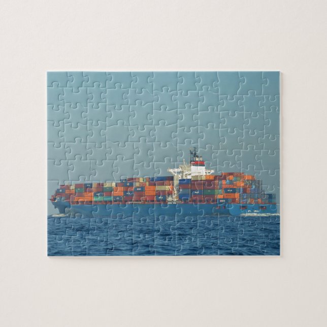 Puzzle Navire porte-conteneurs APL CHILI (Horizontal)