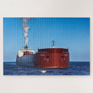 Puzzle Navire sur le lac Supérieur Paul R Tregurtha