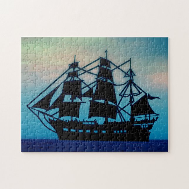 PUZZLE NAVIRE VINTAGE (Horizontal)
