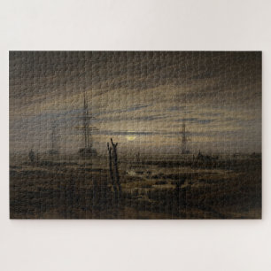 Puzzle Navires en Ancre - Caspar David Friedrich