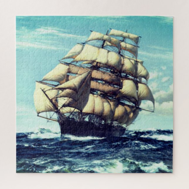 Puzzle Navires vintages Cutty Sark (Vertical)