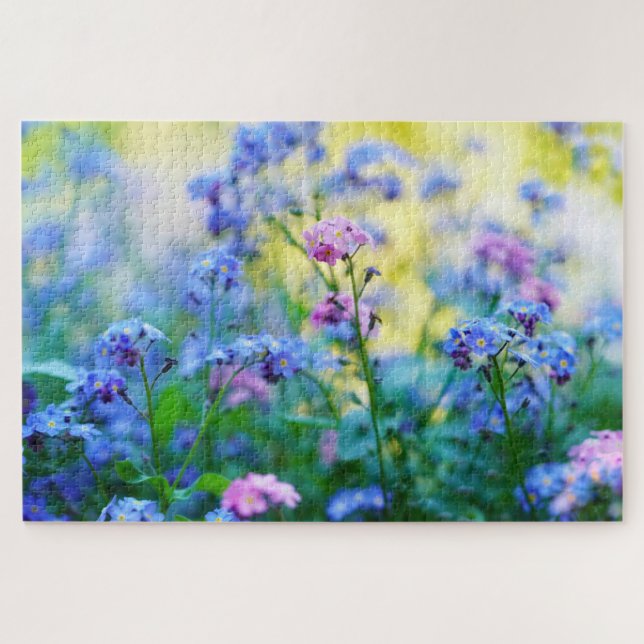 Puzzle Ne pas oublier les fleurs (Horizontal)