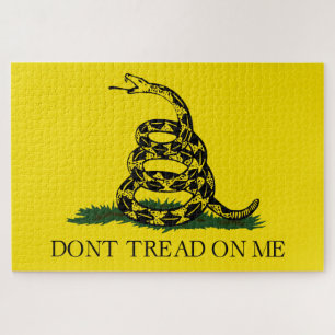Puzzle Ne pas taper sur le drapeau de Me Gadsden