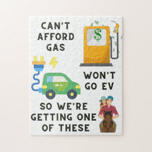 Puzzle Ne peut pas se payer l'essence ou EV si acheter un