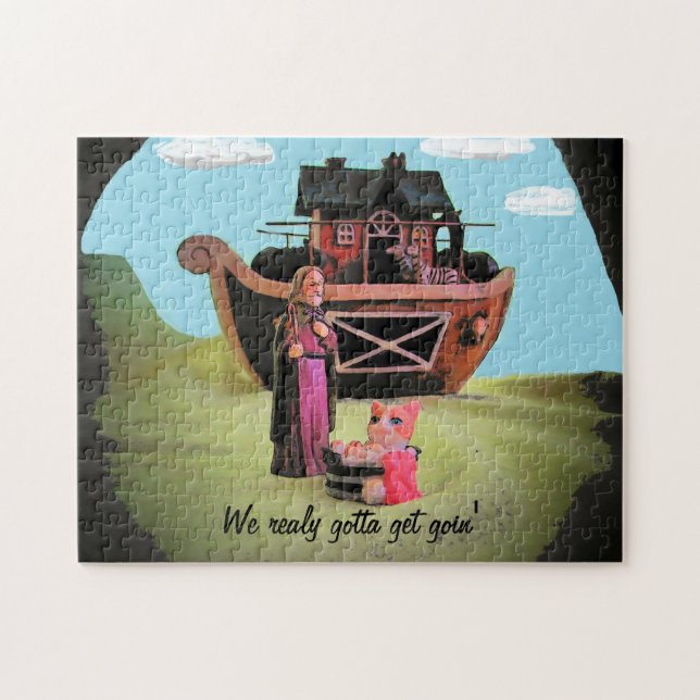 Puzzle Ne ratez pas le bateau (Horizontal)