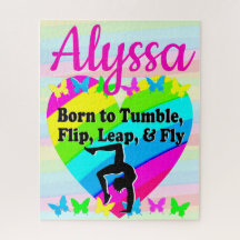 NÉE POUR ÊTRE UNE REINE DE TUMBLING