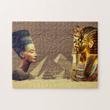 Nefertiti et Tutankhamun Ancien Pourcentage