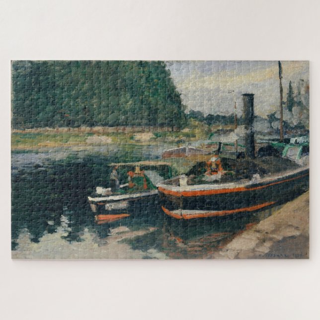 Puzzle Négociations à Pontoise (1876) par Camille Pissarr (Horizontal)