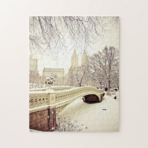 Puzzle Neige de Central Park - hiver New York