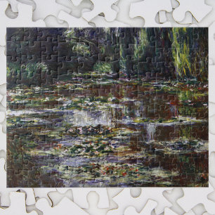 Puzzle Nénuphars à Pond par Claude Monet, Art Vintage