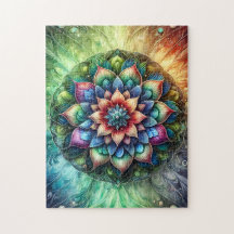 Neon Mandala