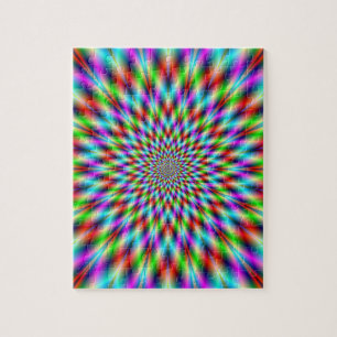 Puzzle Neon Star Explosion