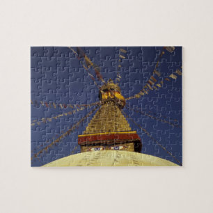 Puzzle Népal, Katmandou. Sous les drapeaux de prière, vig