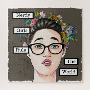 Puzzle Nerdy Girls dirigent le monde