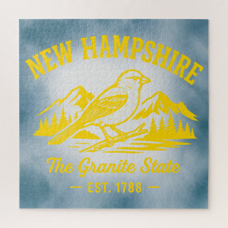 Puzzle New Hampshire l'État de granit