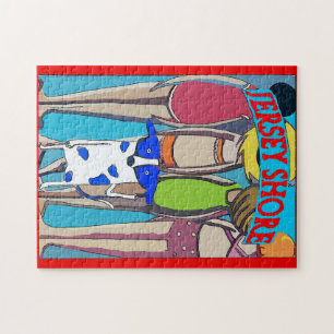 Puzzle New Jersey, Shore dog,