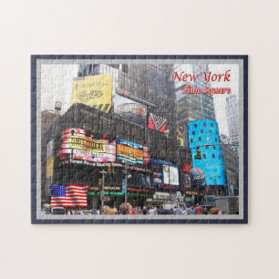 Puzzle New York City - Carré de temps - États-Unis -